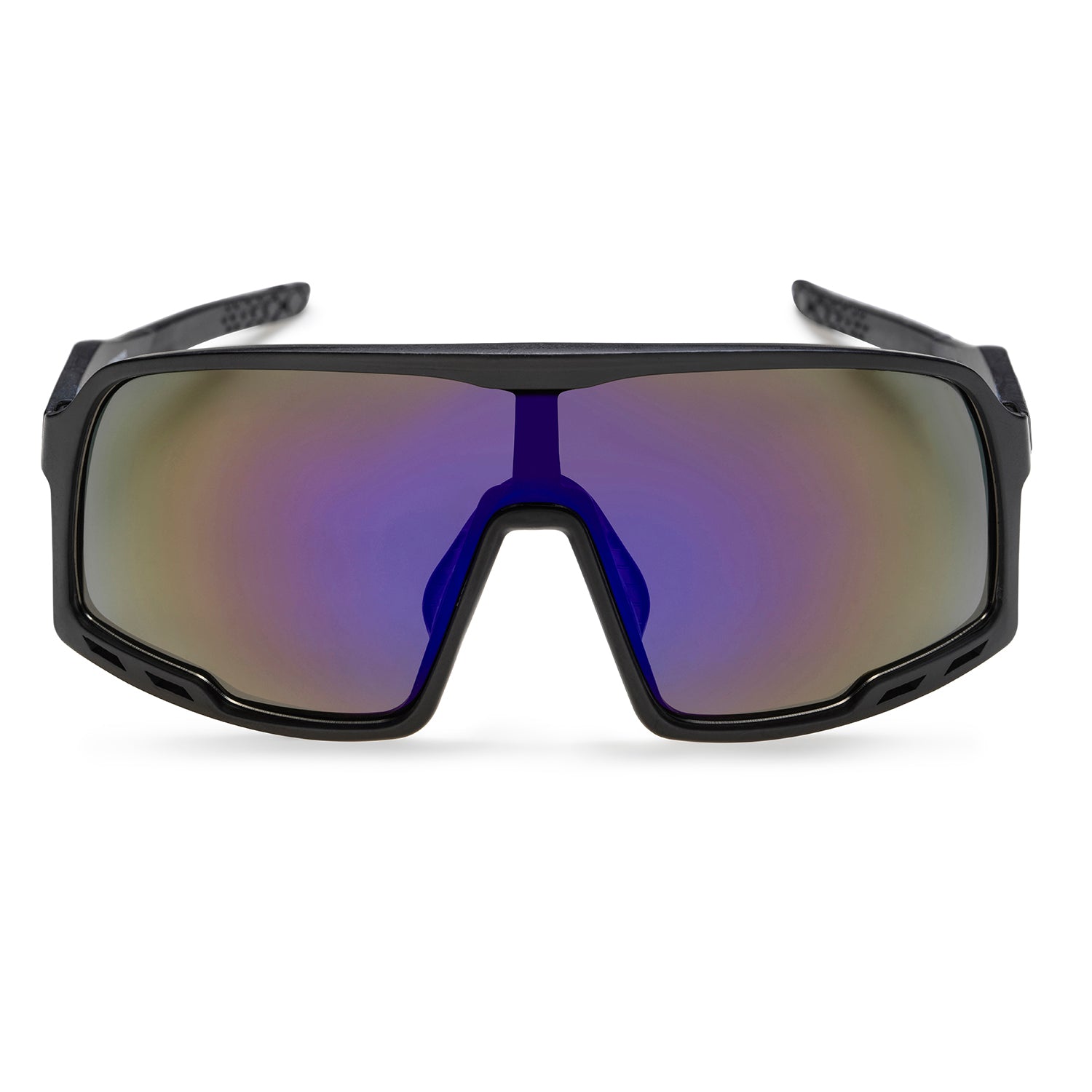 Henrik Sunglasses BLACK/PURPLE MIRROR