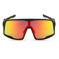 Henrik Sunglasses BLACK/RED MIRROR
