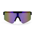 Luca Sunglasses BLACK/PURPLE MIRROR