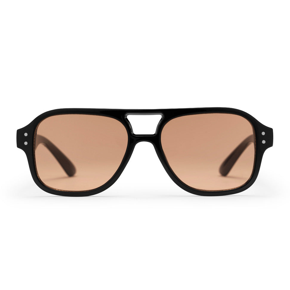 Cocas Sunglasses BLACK/LIGHT ORANGE