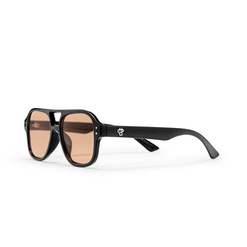 Cocas Sunglasses BLACK/LIGHT ORANGE